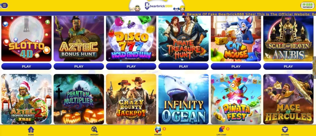 Progressive Jackpot Games